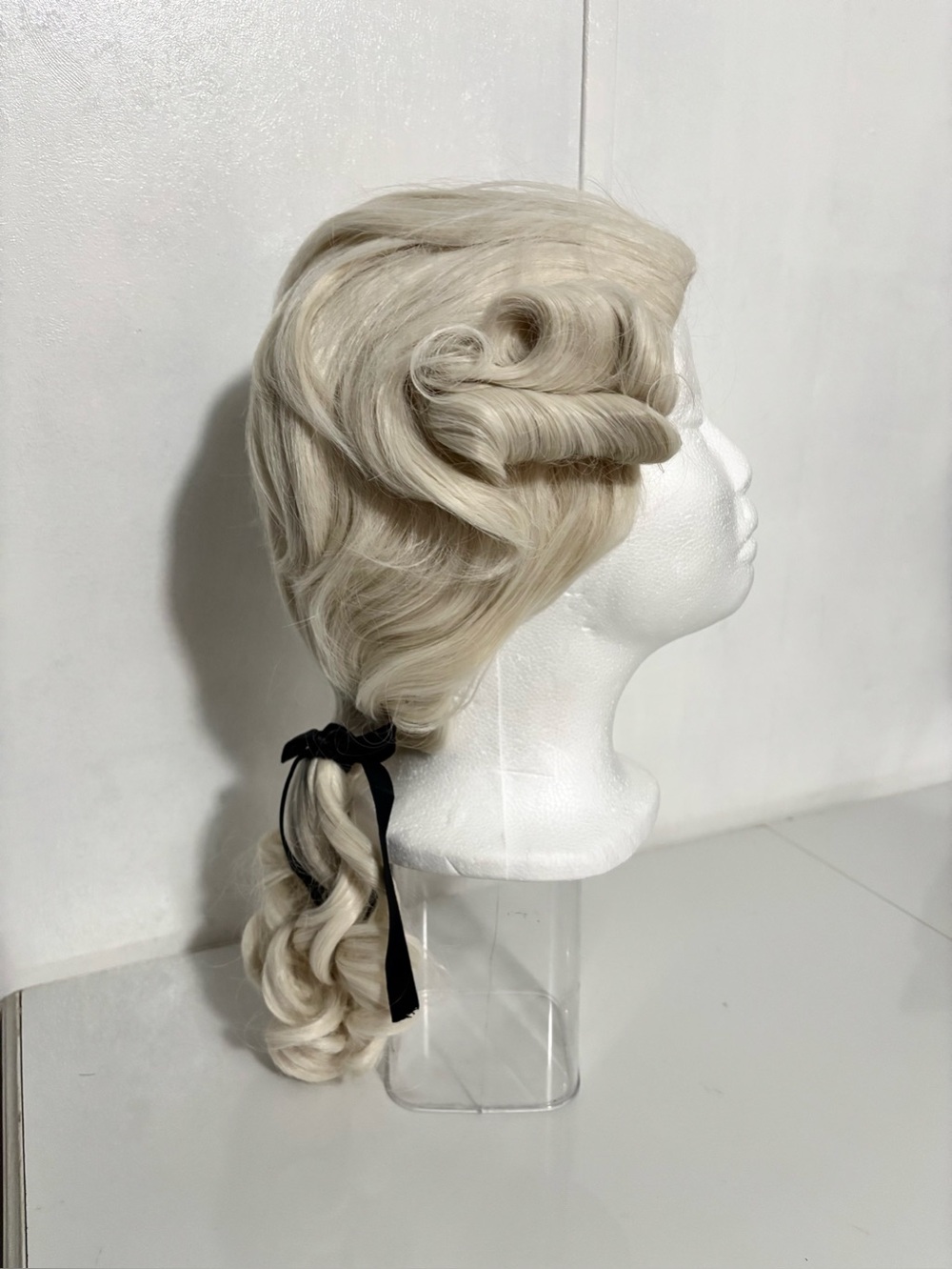 Colonial Judge Wig, Linfairy 18th Century, Lawyer Historical Men’s Costume Wig